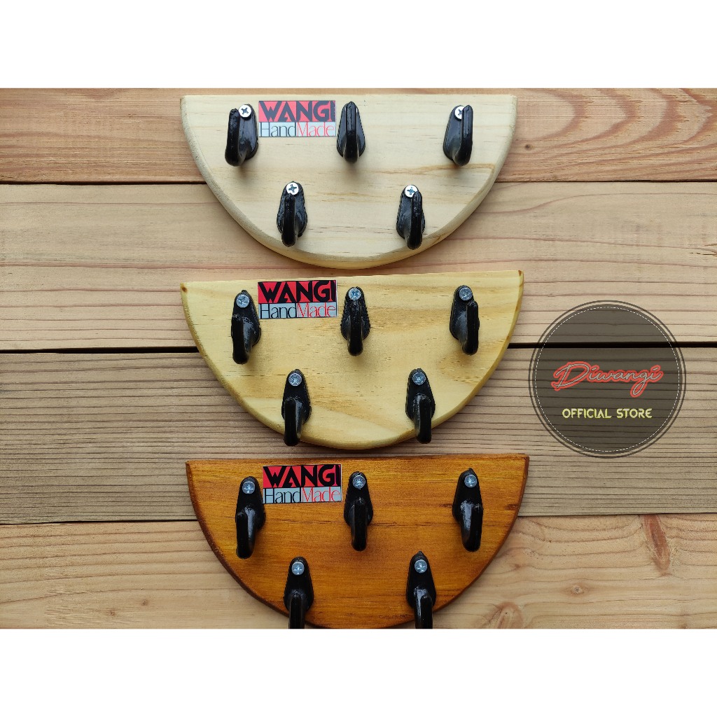 Kapstok gantung kunci murah / Gantungan kunci / Kapstok kayu murah