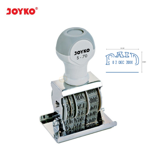 

Date Stamp Stempel Tanggal Paid Joyko S-70 (1 Pcs)