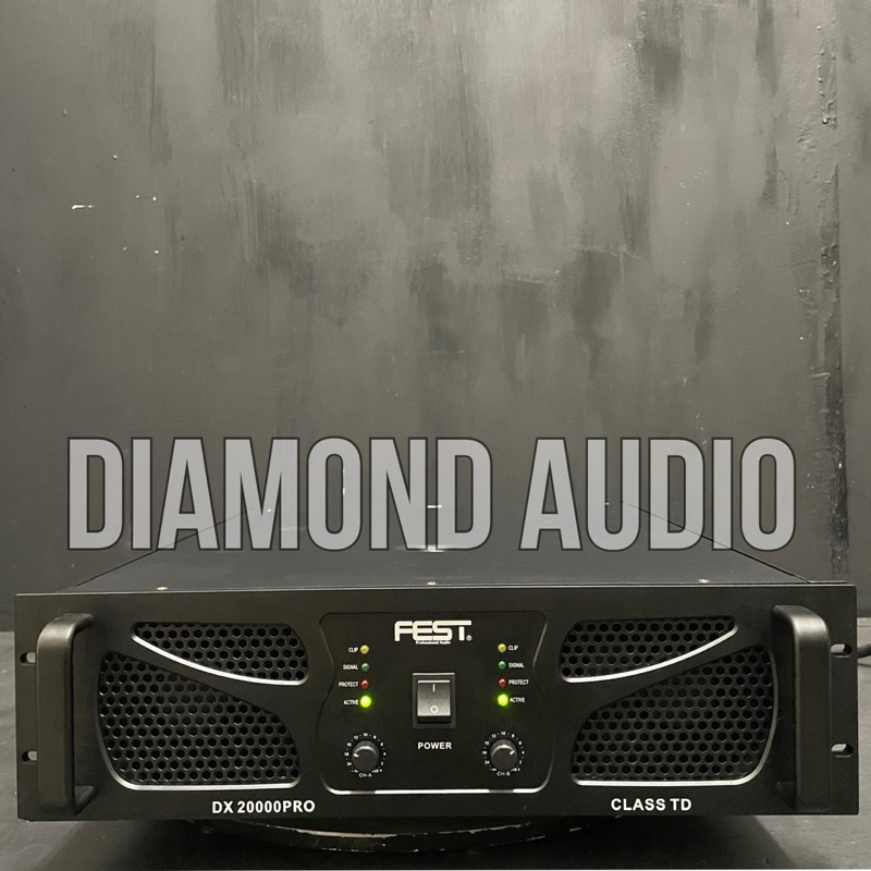 Power Amplifier Fest Dx20000 Pro Class Td Original Ampli Dx 20000 Dx20000pro ( Bayar Ditempat )