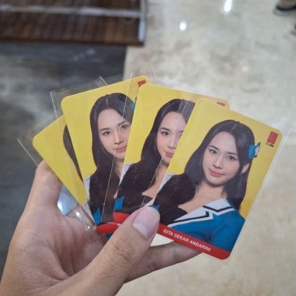 Photocard Gita JKT48 Theater Sementara Tim Ramune