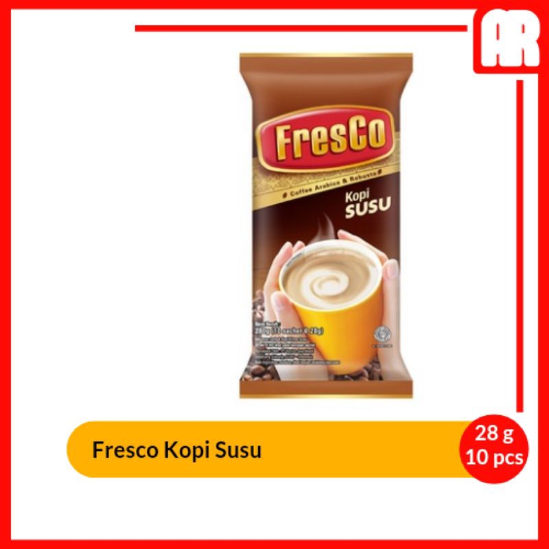 

Fresco Kopi Instan Krim Susu 10 x 28g | AR Ostore