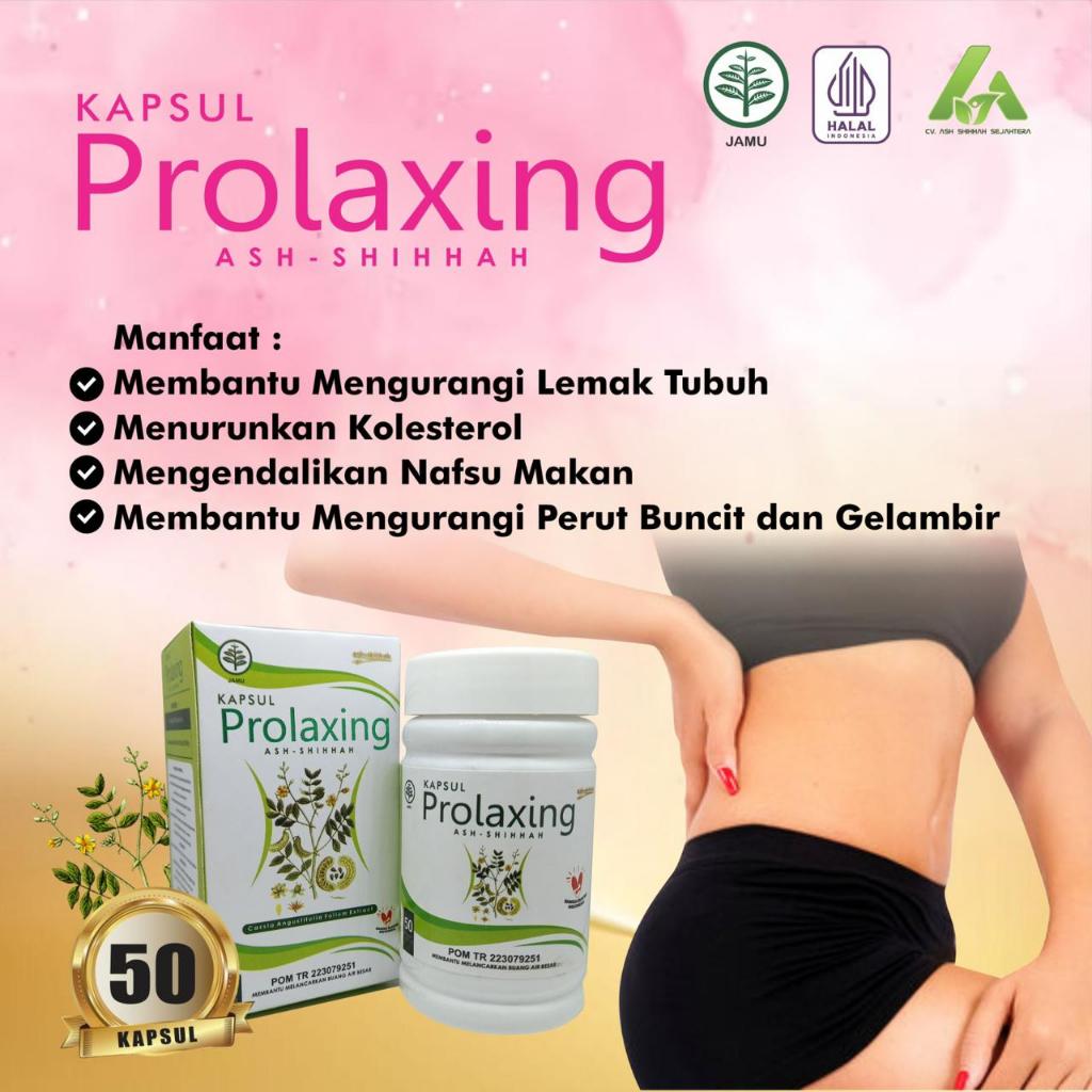 (New Pack) Kapsul PROLAXING (Daun Jati Cina) Original Ash-Shihhah BPOM Original