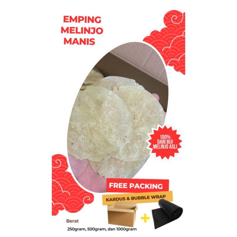 

emping melinjo manis
