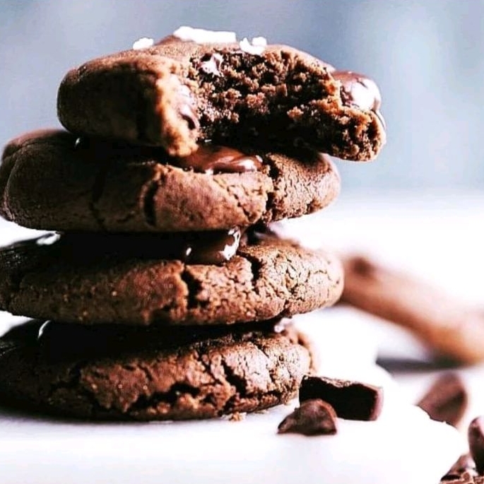 

SOFT BAKED COOKIES PREMIUM/COOKIES DOUBLE CHOCOLATE(perbox isi 3pcs)