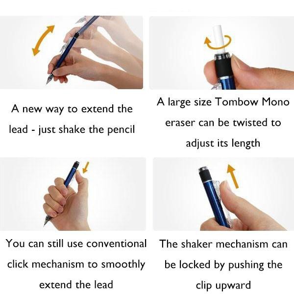 

ATH Tombow Mono Graph Sanrio 2024 Version Color Pop Monograph Mechanical Pencil 0.5mm Pensil Mekanik