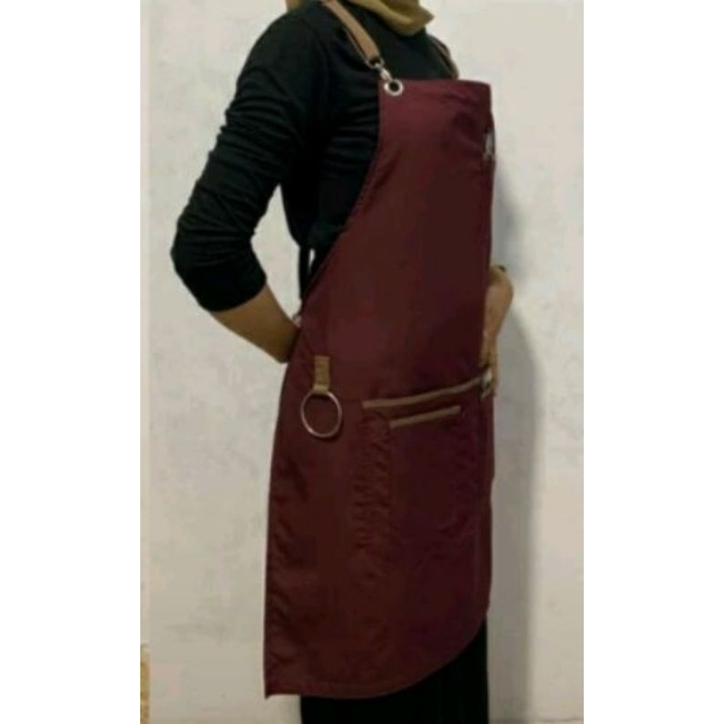 Apron masak / Apron chef / celemek masa kini