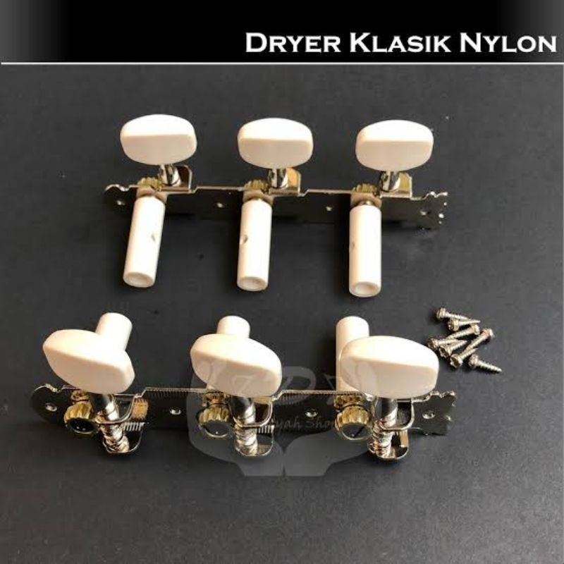 DRYER CLASSIC TUNING PEG 1 SET / GITAR CLASSIC NYLON