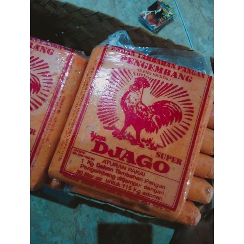 

pegembang buat krupuk puli cap njago super