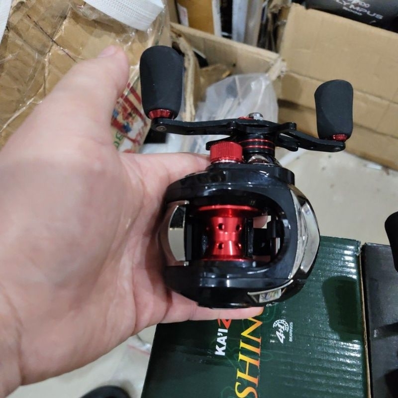 Reel bc kaizen sasuke shinobi kaguya reel baitcasting 103hl left hand