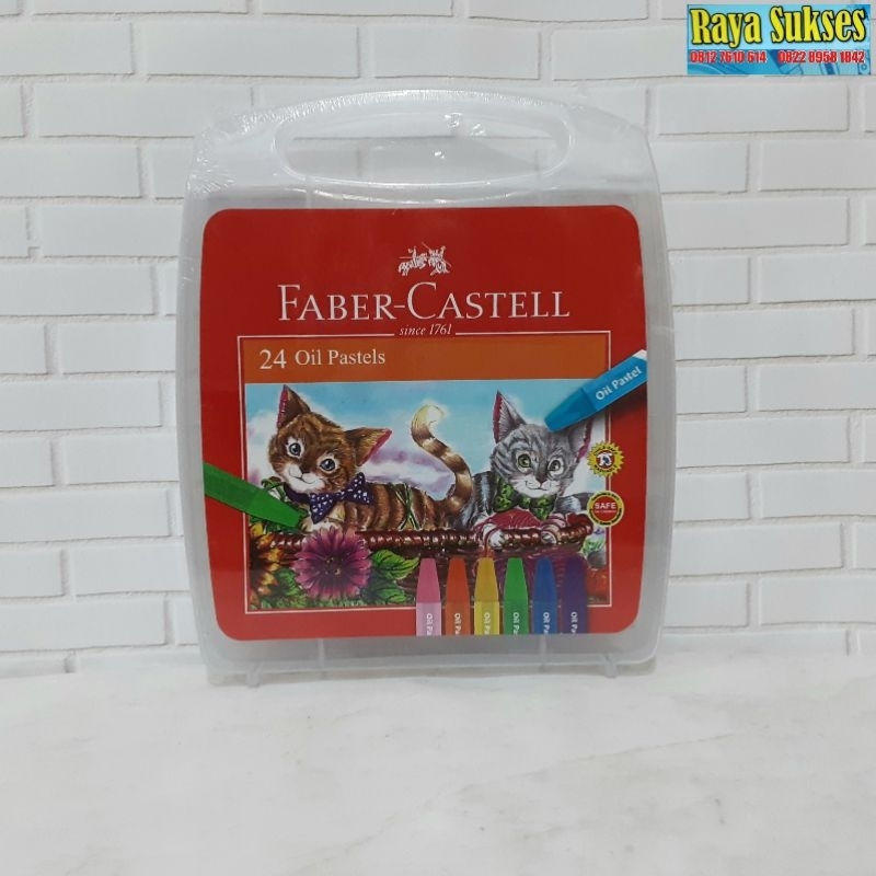 

Faber Castell Hexagonal Oil Pastel 24 Warna/Crayon Faber Castell/Krayon Faber Castell-Original