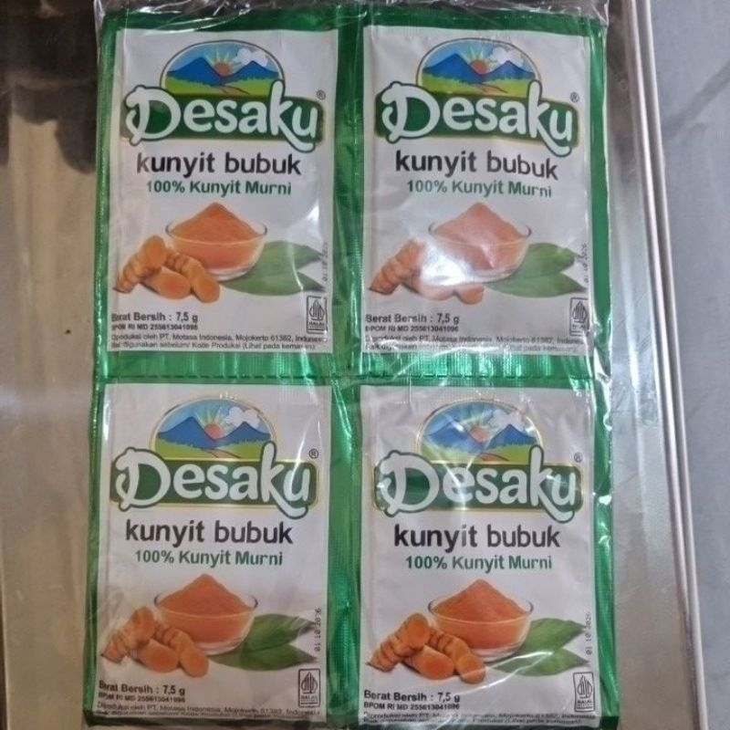 

Desaku Kunyit Bubuk 7,5 gr isi 10