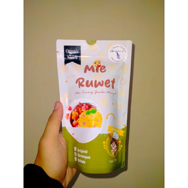 

Mie Ruwet RASA ORIGINAL {Mie Kering Jambu Monyet}