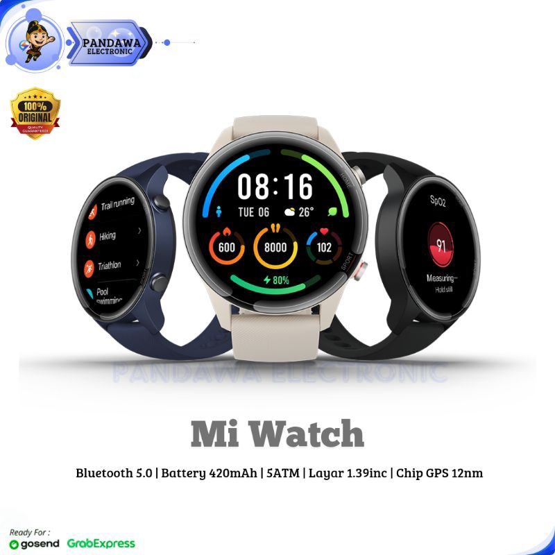 Mi Watch Smart watch AMOLED Screen Smartwatch Sport mode Second Like new