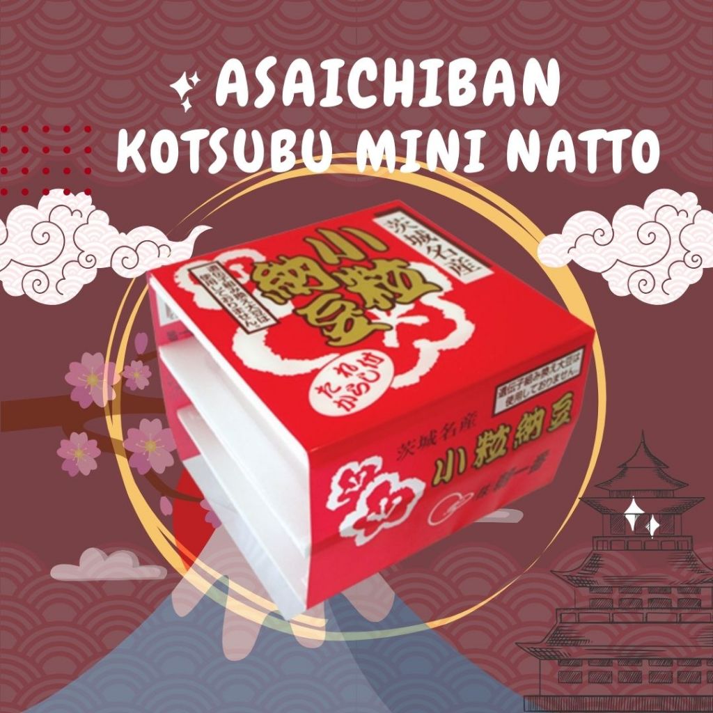 

Asaichiban Kotsubu Mini Natto 120g 1 Pak/3