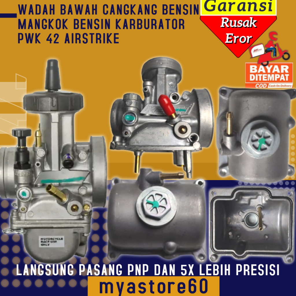 Mangkok Bawah Wadah Cangkang Bensin Karbu Karburator Pwk 42 Pwk42 Sudco Airstrike Anti Bocor Dan Rem