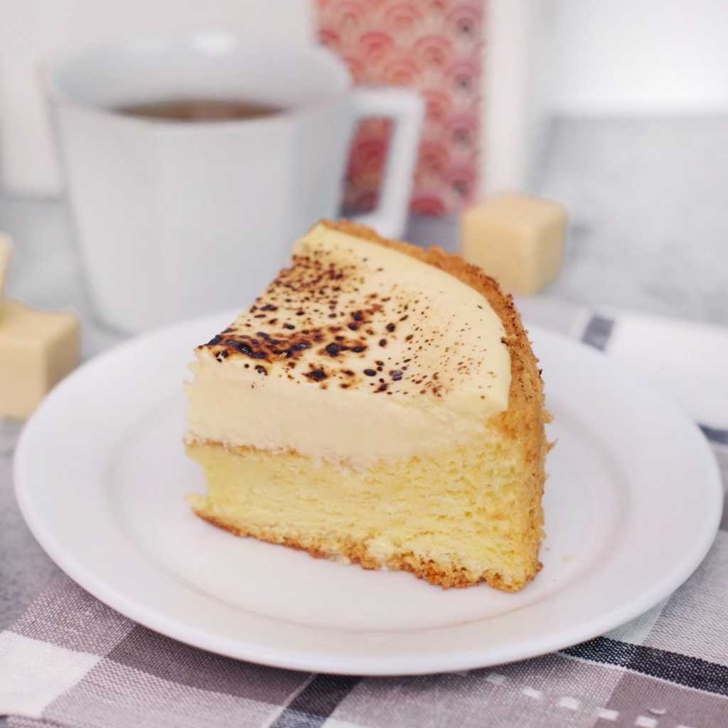 Slice Brulee Cake - Original Choco Pandan Matcha slice cake nichinichibyfarine kue surabaya enak