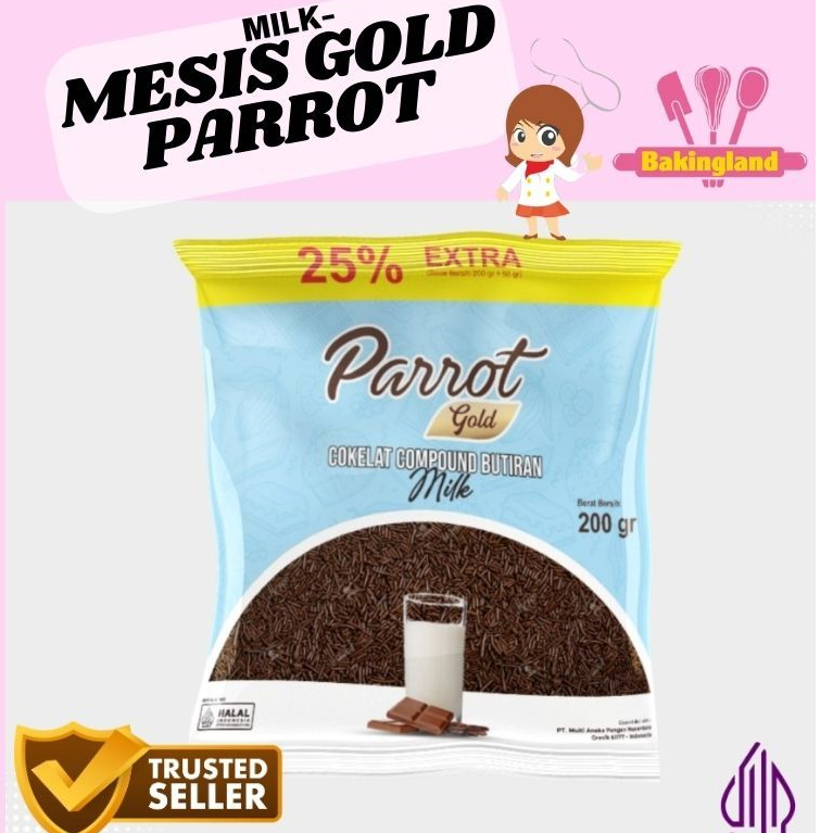 

Meses / mesis Parrot Gold HALAL