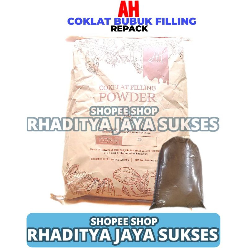 

Coklat Bubuk Powder Filling Roti Dan Kue AH 500g