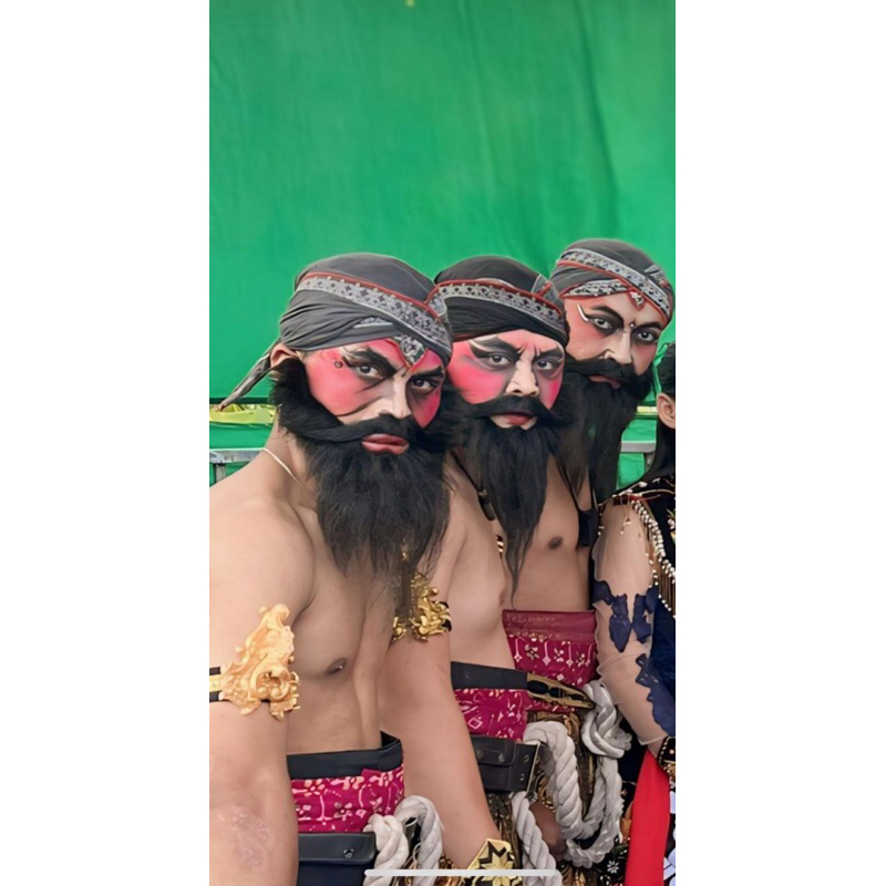 brewok warok ponorogonan/brewok warok+kumis rajut kualitas PREMIUM