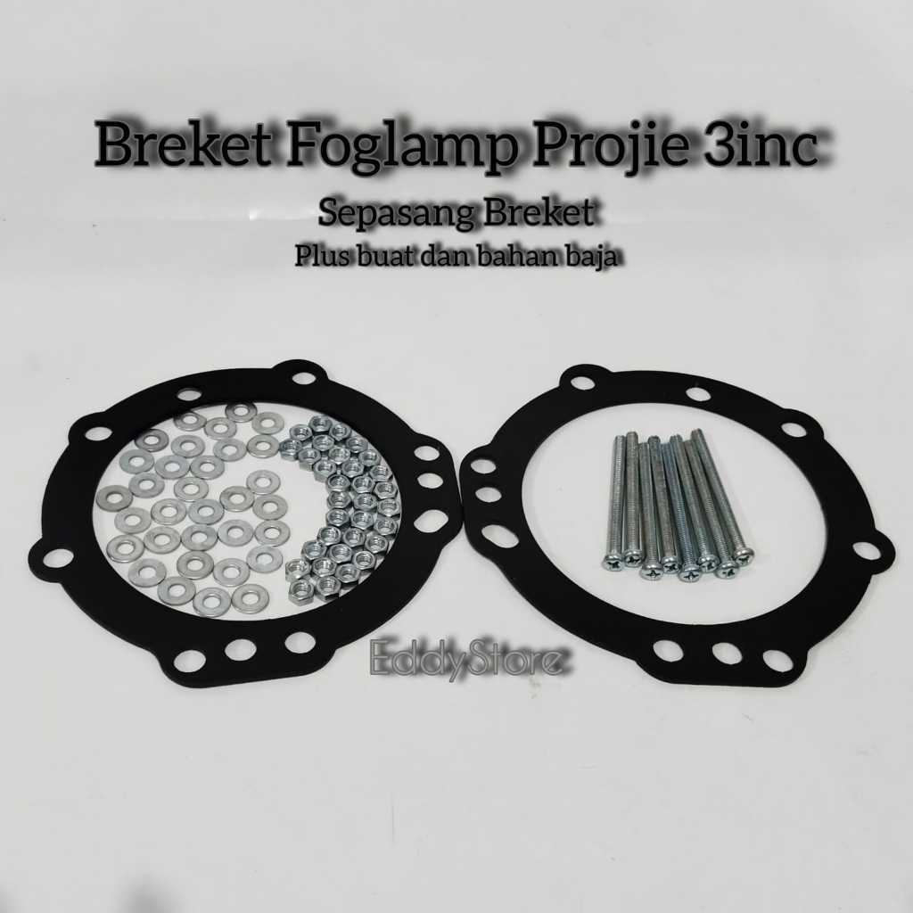 Premium Breket Foglamp Projie Biled Mobil