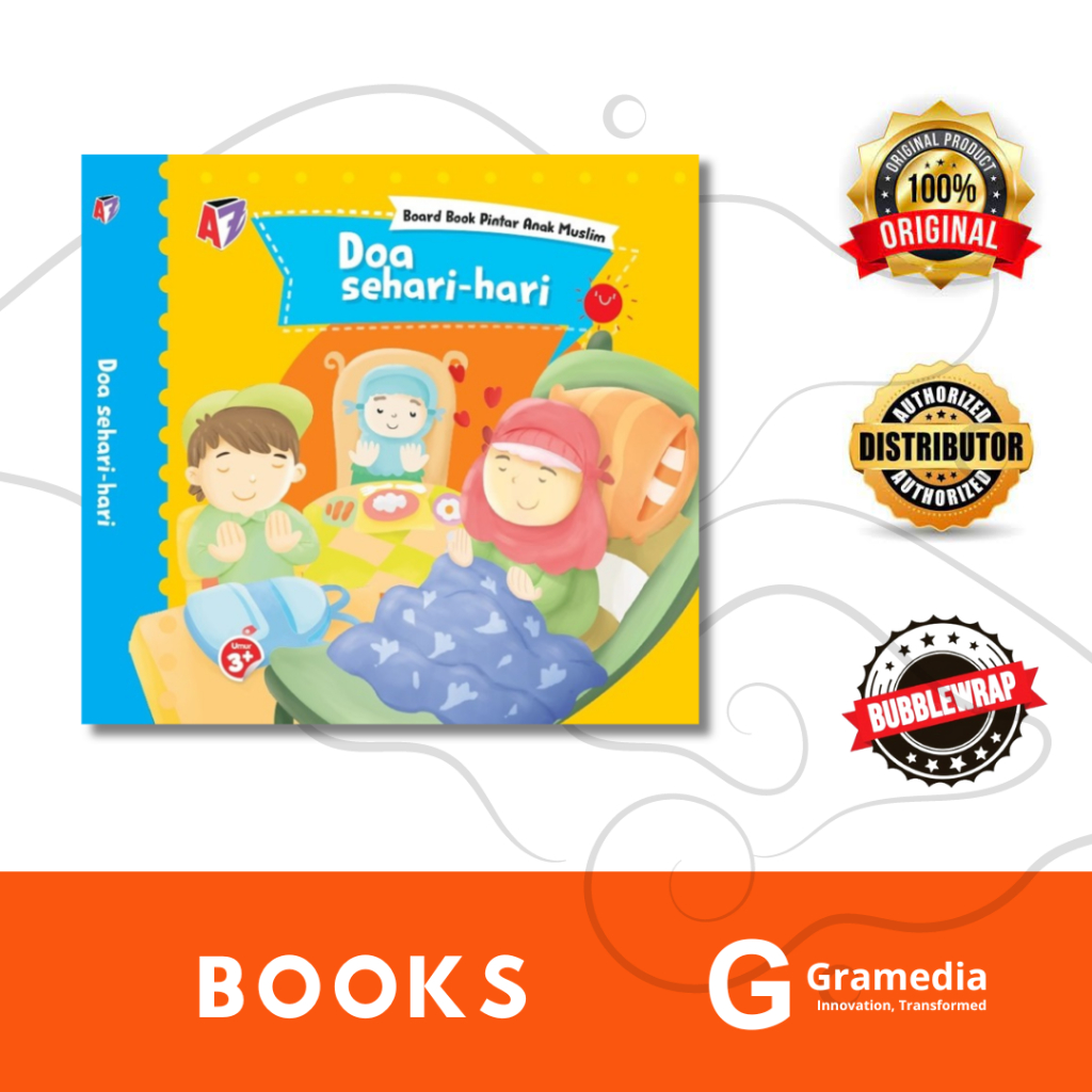 Buku Anak Pintar - (BUKU MURAH) - Muslim Islam - Doa Sehari - Hari - (Usia 3+) - Gramedia Sukabumi -