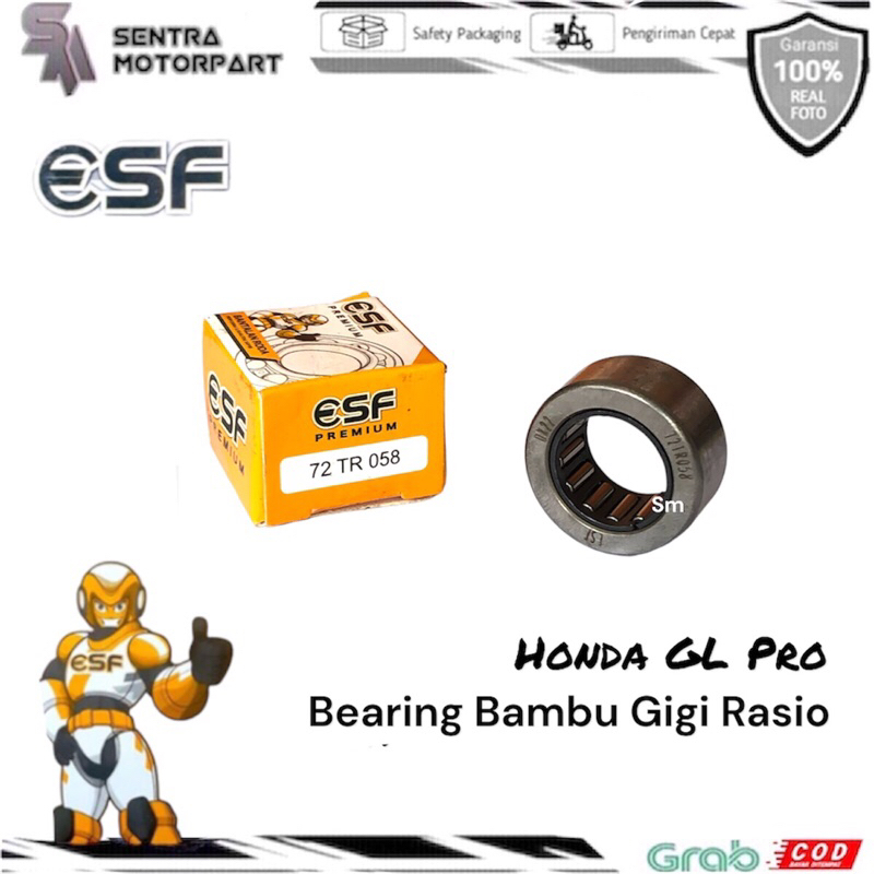 Bearing bering laher bambu gigi rasio tiger megapro GLPro neotech esf