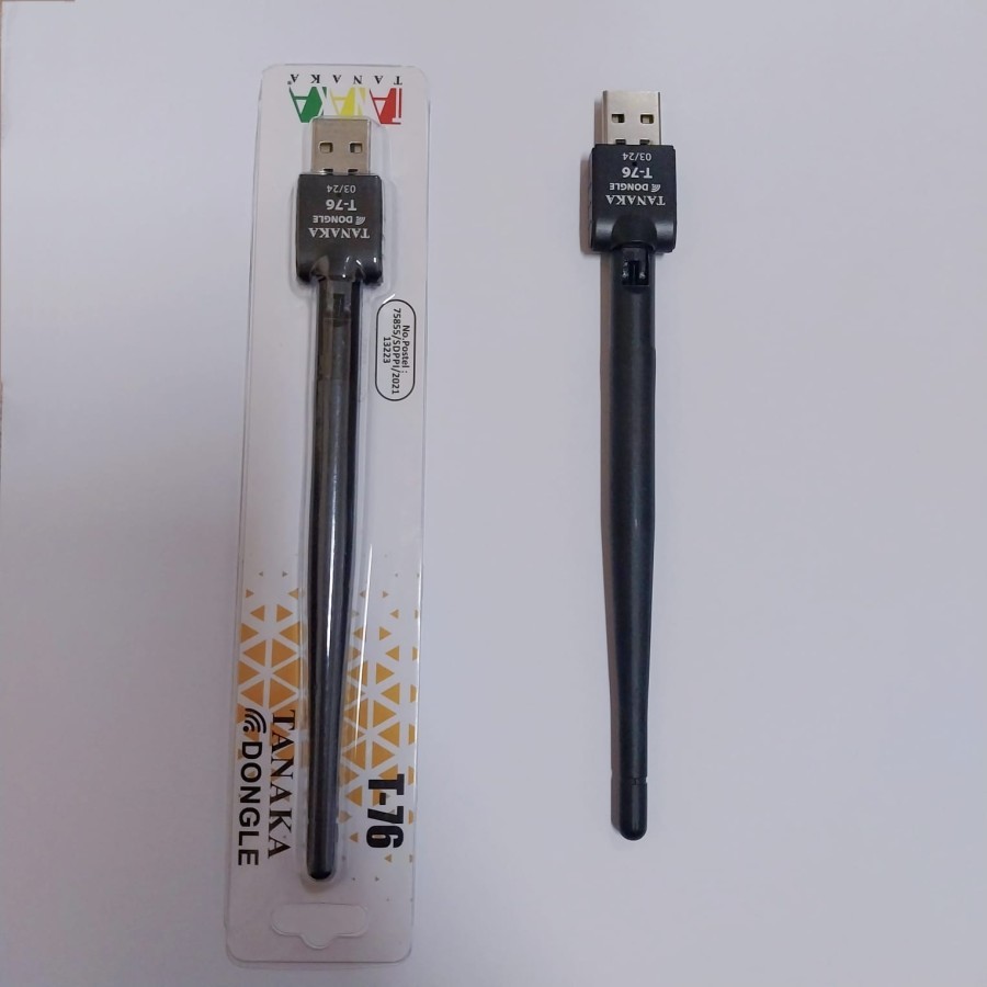Dongle wifi tanaka MT-76 untuk stb dvbt2 dan receiver usb dongle wifi untuk set top box matrix, supe