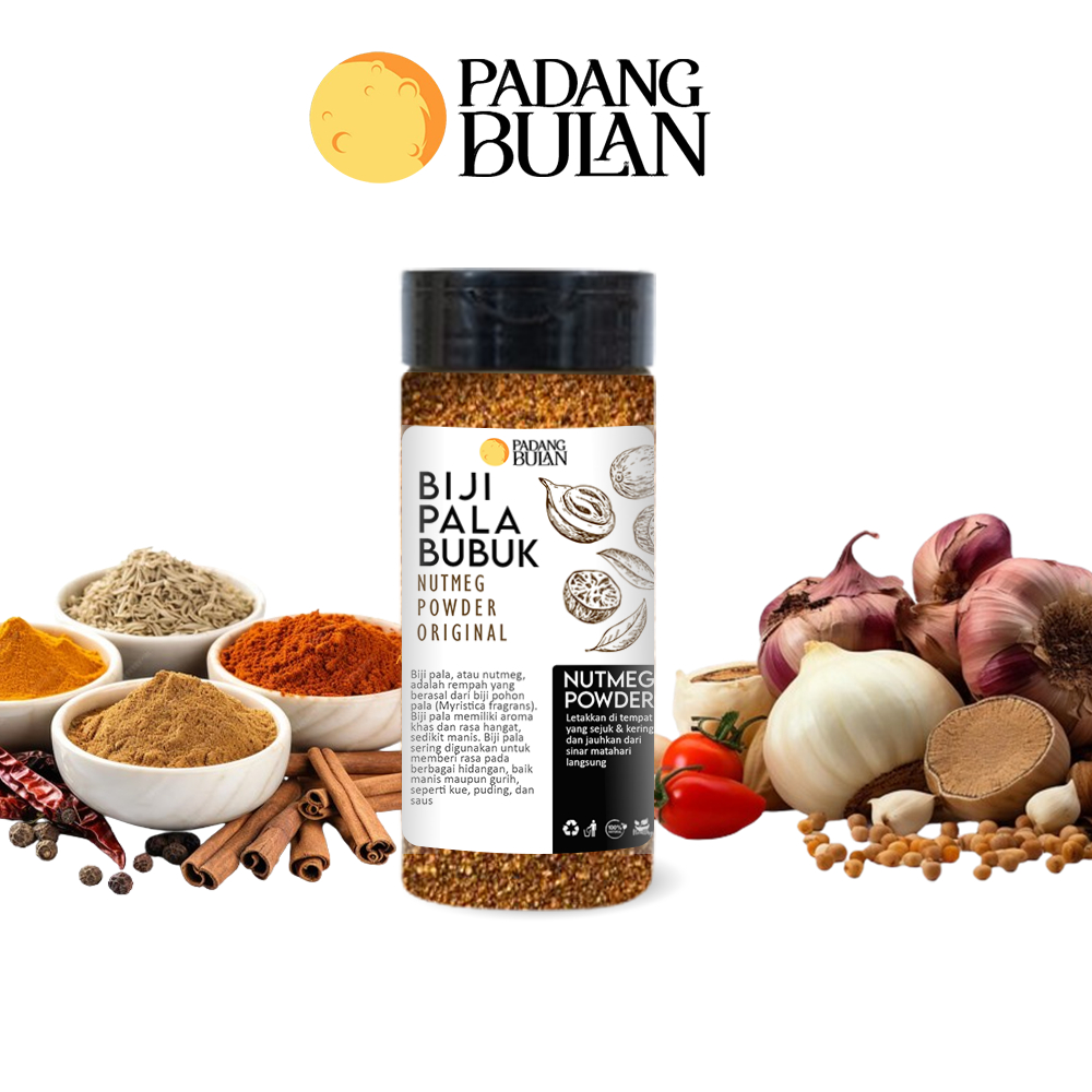 

Biji Pala Bubuk 50 Gr Premium Nutmeg Powder - Padangbulan