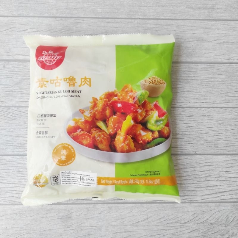 

Everbest Ku Loh Meat 500gr Ayam Ketul Vegetarian Beku