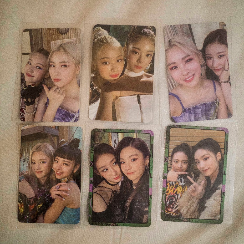 Official Itzy Unit Group Not Shy, It'z Me (Ryujin, Chaeryeong, Lia, Yeji, Yuna) Photocard PC