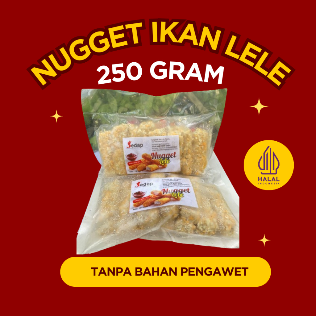 

NUGGET IKAN LELE SEDAP 250 GRAM