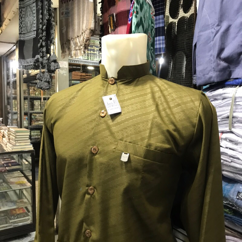 KOKO AL IHSAN EMBOS MOTIF CORAK KOKO KEKINIAN ATASAN PRIA