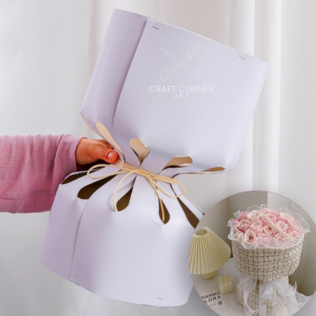 

[LBR] Flower Wrapping Karton Buket Shaping Pola Kerangka Buket Pembungkus Bunga