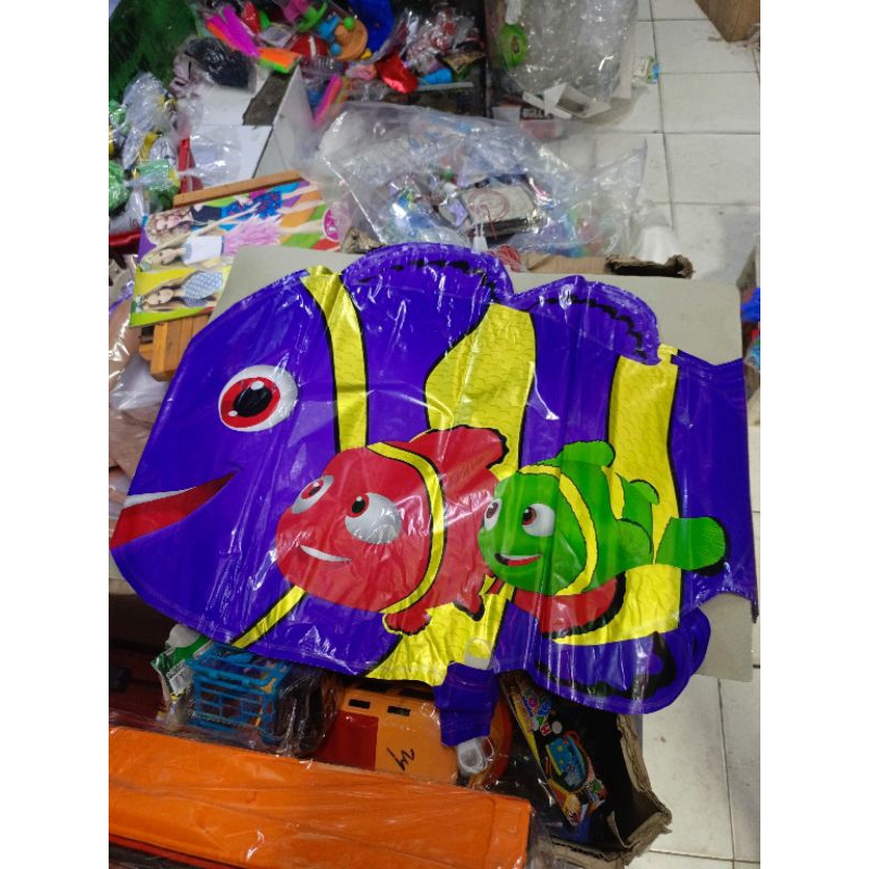 Balon Foil Nemo / balon foil ikan