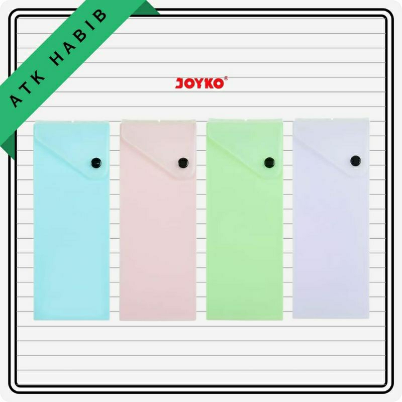 

Pencil Case / Tempat Pensil Pastel Joyko PC-0719PSTL-35