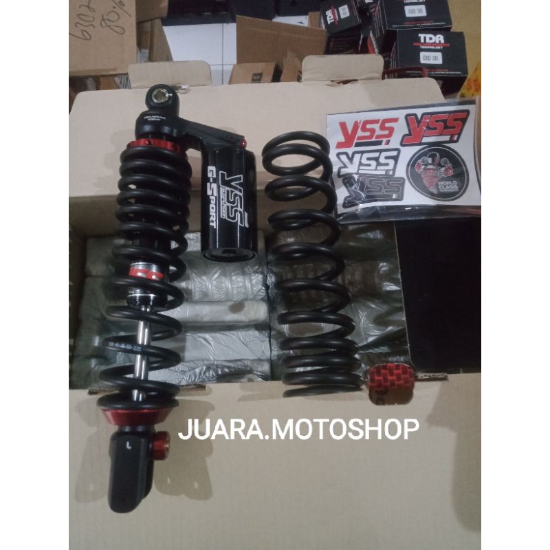 SHOCKBREAKER YSS G SPORT 340MM VARIO 160 - HONDA VARIO 160 BLACK SERIES ORIGINAL