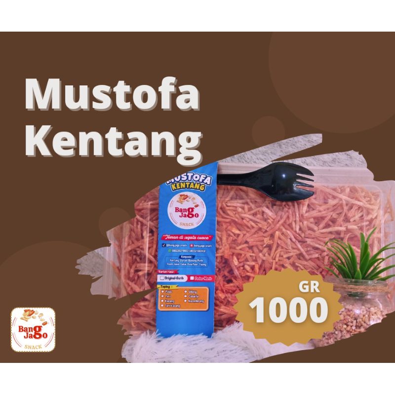 

Mustofa Kentang Bang Jago 1000gr