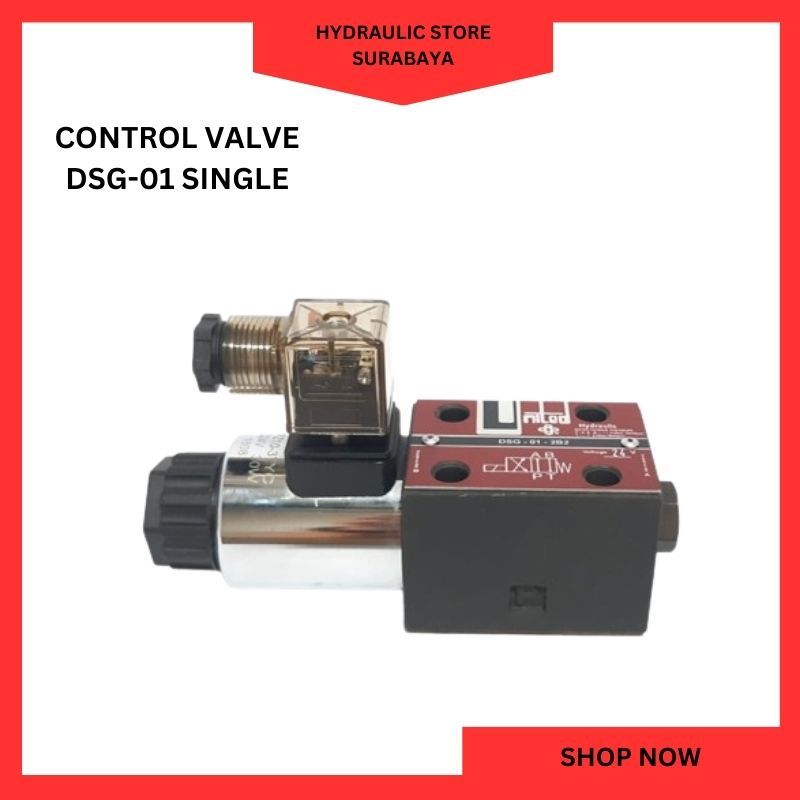 HIDROLIK SOLENOID VALVE DIRECTIONAL CONTROL VALVE SINGLE DSG 01 2B2