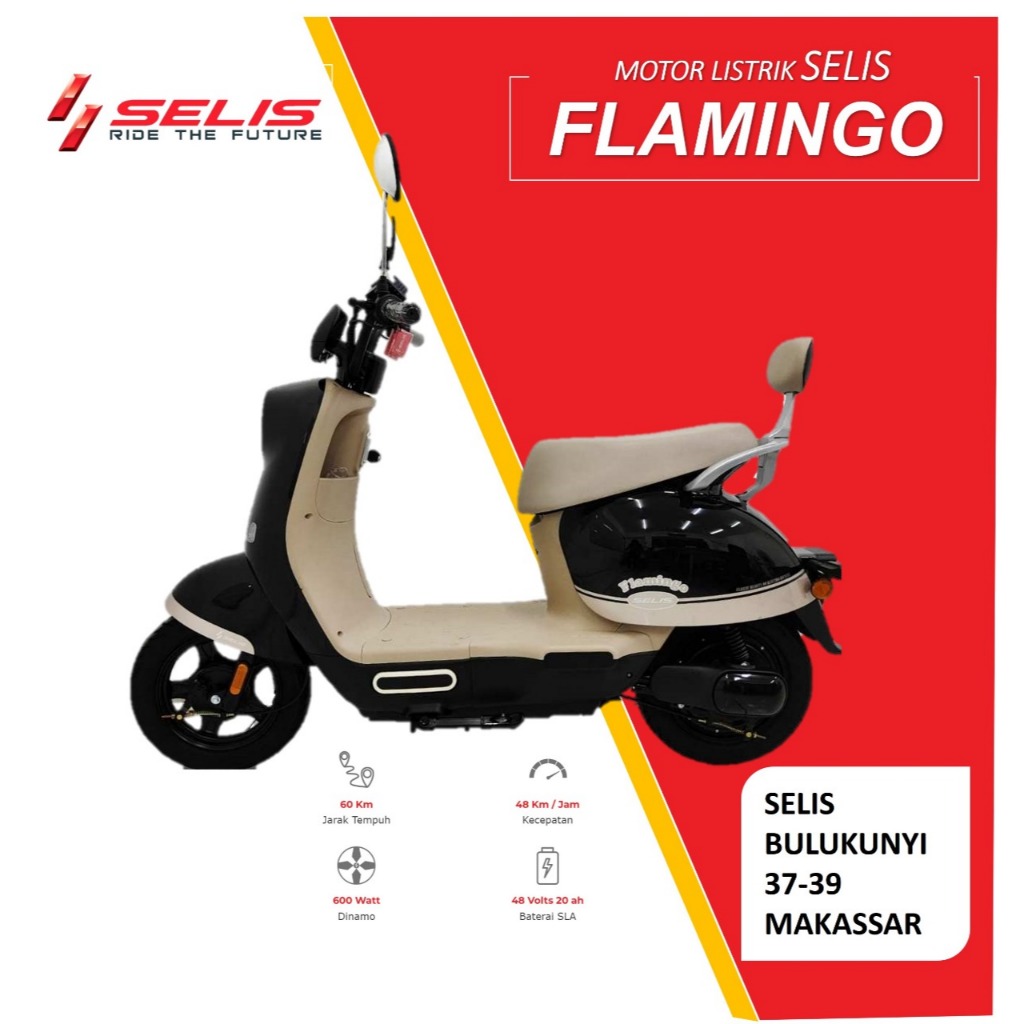 Selis Flamingo Skuter Listrik