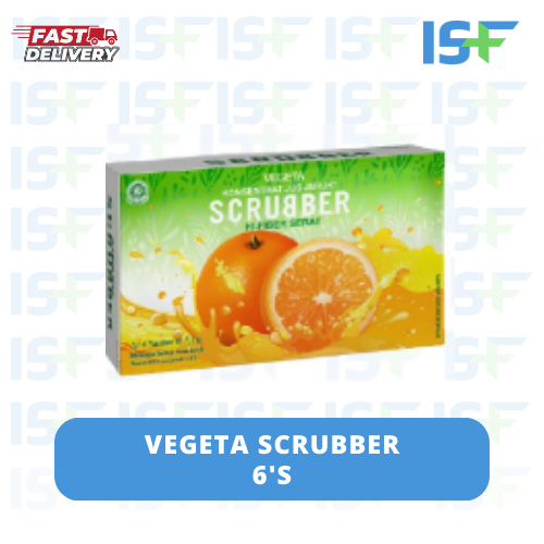 

⭐ISF⭐Vegeta Scrubber Jeruk 6's