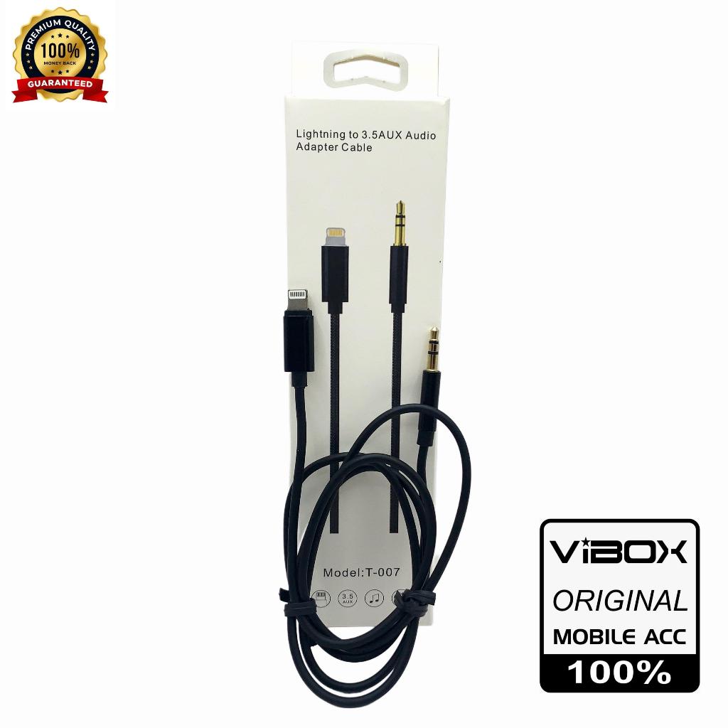 vibox Kabel AUX iPhone GL060/T-007 Lightning to Jack 3.5mm Audio 7 8 X XR XS Max 11 ProMax 12 mini U