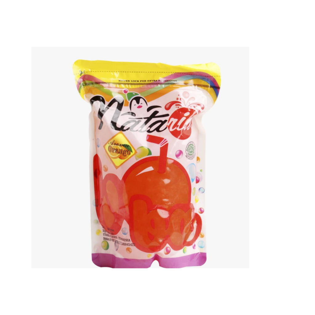 Nataria Popping Boba Pecah Orange- 500 Gram