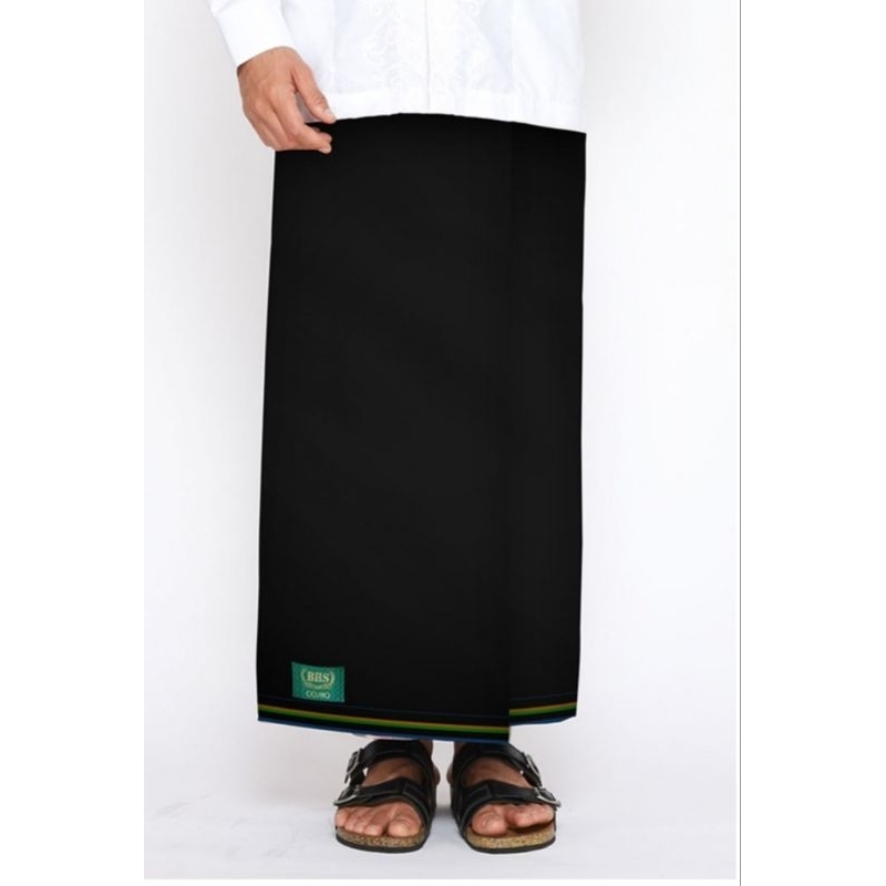 Sarung BHS Cosmo Hitam Polos