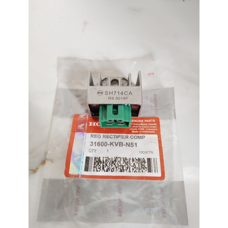 KIPROK REGULATOR HONDA VARIO KARBU BEAT KARBU SPACY KARBU VARIO 110 TECHNO ASLI KODE KVB