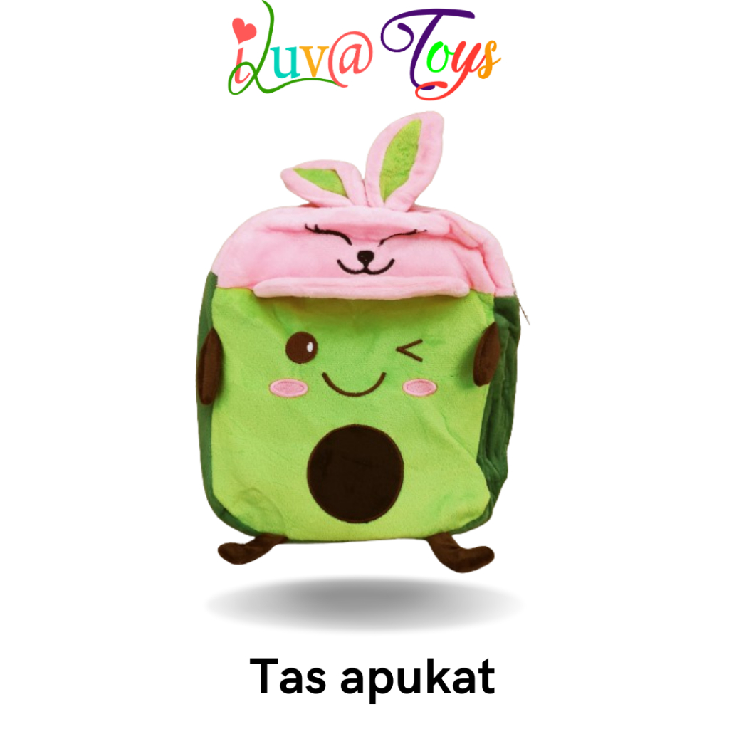 ILV Tas apukat/tas anak/tas paud/tas buah/tas viral/tas karakter 5385|TERMURAH