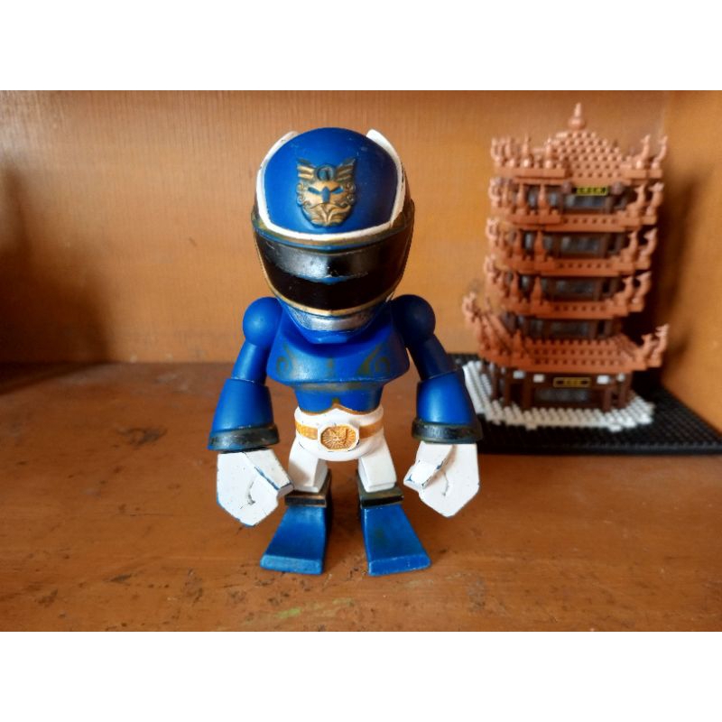 Power Ranger MegaForce Ranger Blue Bandai 2012 Vinyl