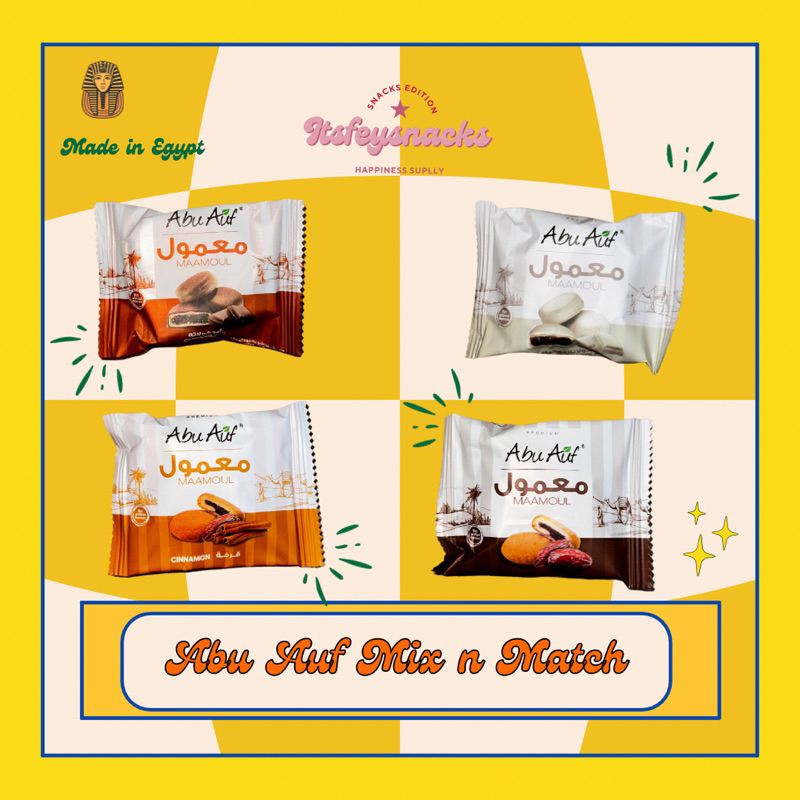 

[ABU AUF] MAAMOUL CHOCOLATE MADE IN EGYPT KETENG