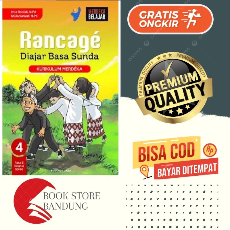 BUKU RANCAGE DIAJAR BAHASA SUNDA KURIKULUM KELAS 4