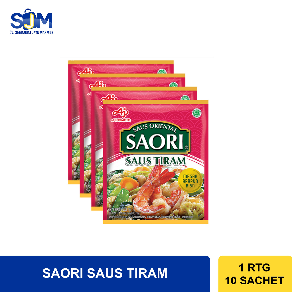 

Saori saus tiram saos oriental sachet renteng