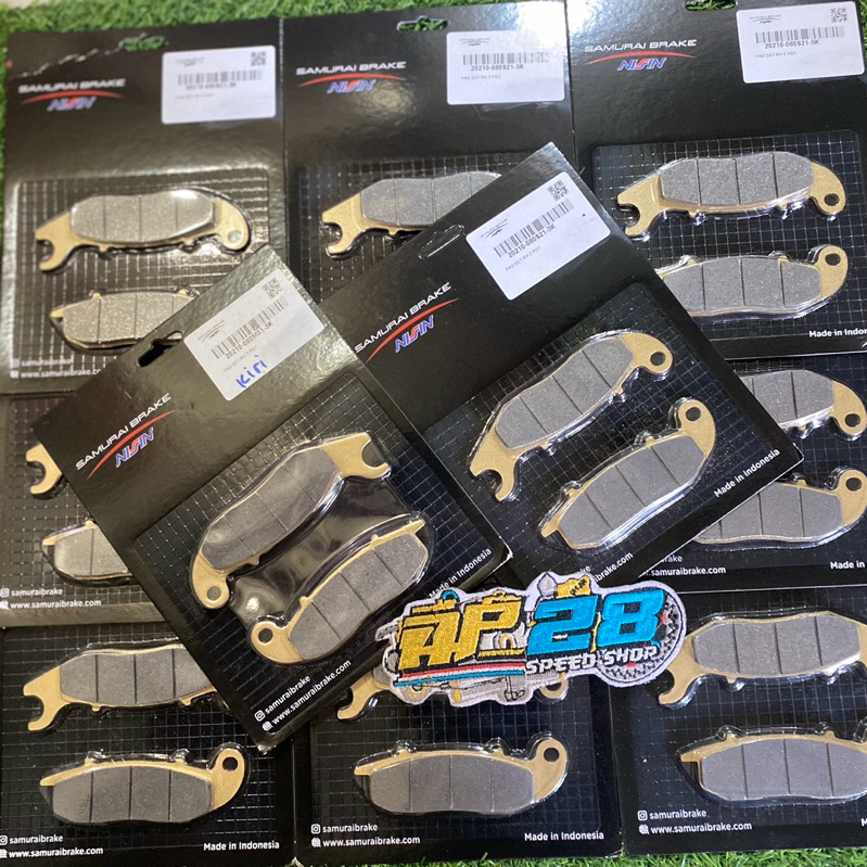 BRAKE PAD CALIPER NISSIN SAMURAI 2 PISTON / KAMPAS REM CALIPER NISSIN MODEL SAMURAI 2 PISTON
